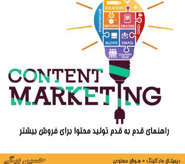 راهنمای قدم به قدم تولید محتوا برای فروش بیشتر